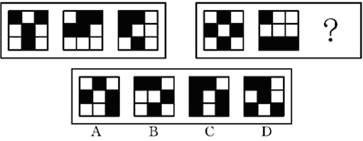 国考行测指导：如何应对图形推理中的黑方块
